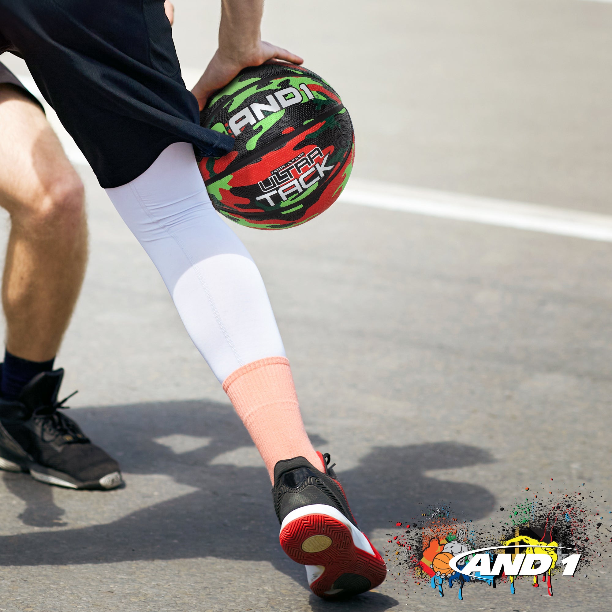 AND1 Ultra Grip Basketball: Official Regulation Size 7 (29.5 inches)