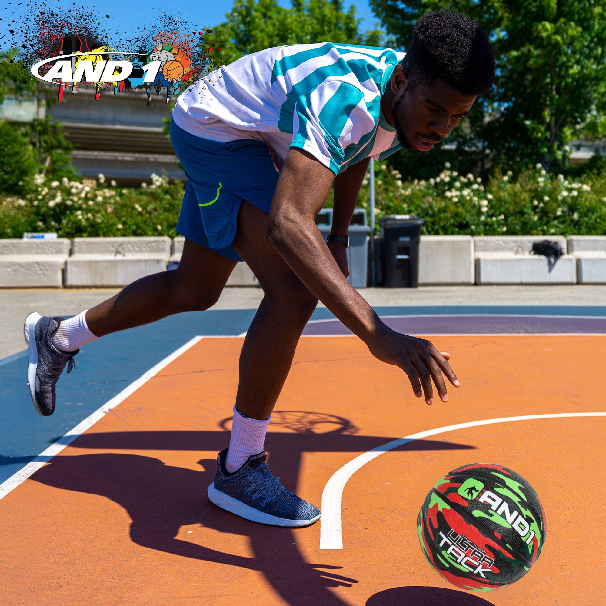 AND1 Ultra Grip Basketball: Official Regulation Size 7 (29.5 inches)