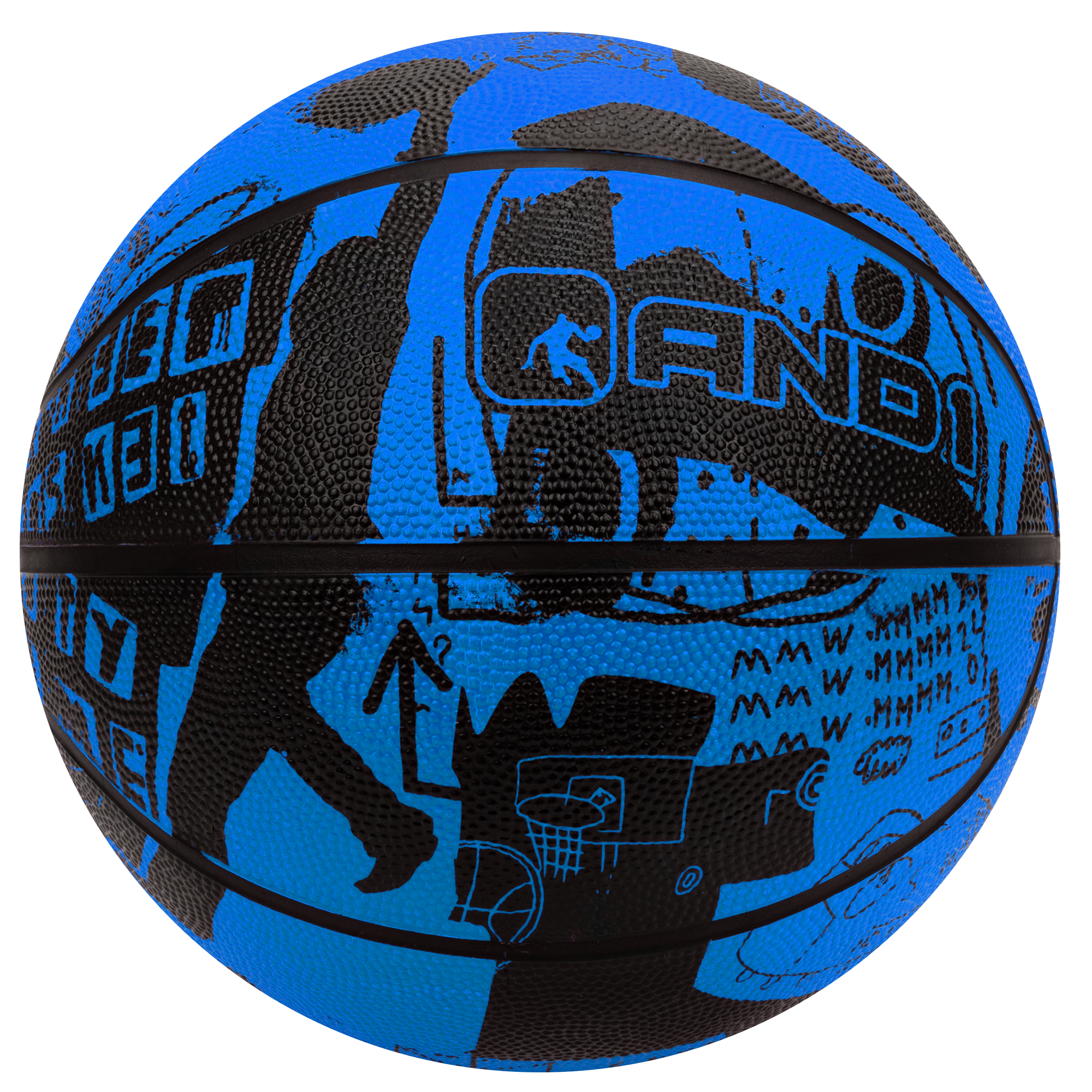 AND1 Street Art Basketball: Official Regulation Size 7 (29.5 inches)