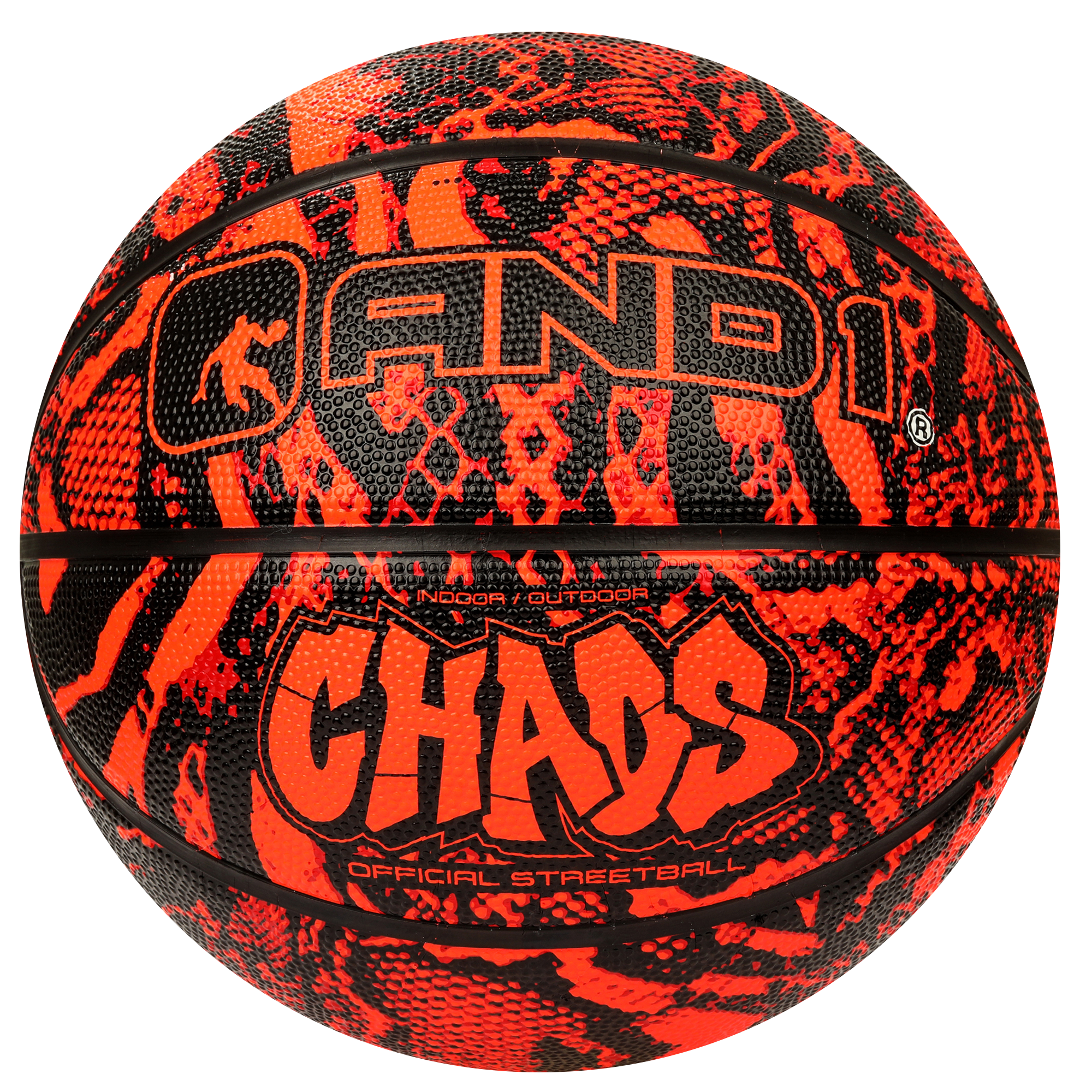 AND1 Chaos Basketball: Official Regulation Size 7 (29.5 inches)