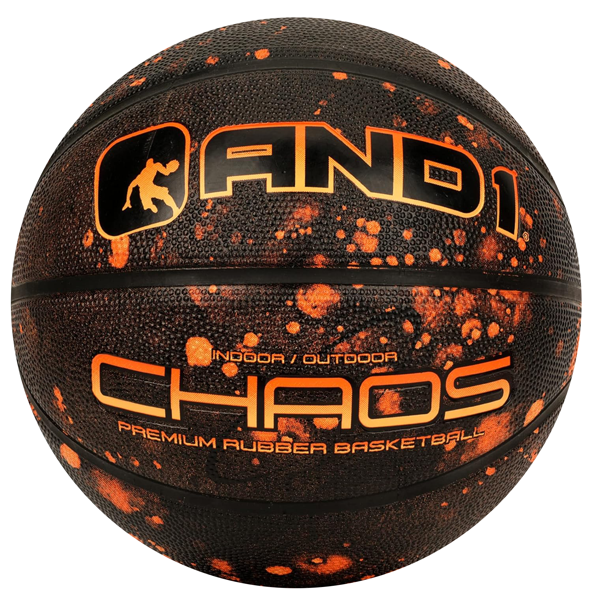 AND1 Chaos Basketball: Official Regulation Size 7 (29.5 inches)
