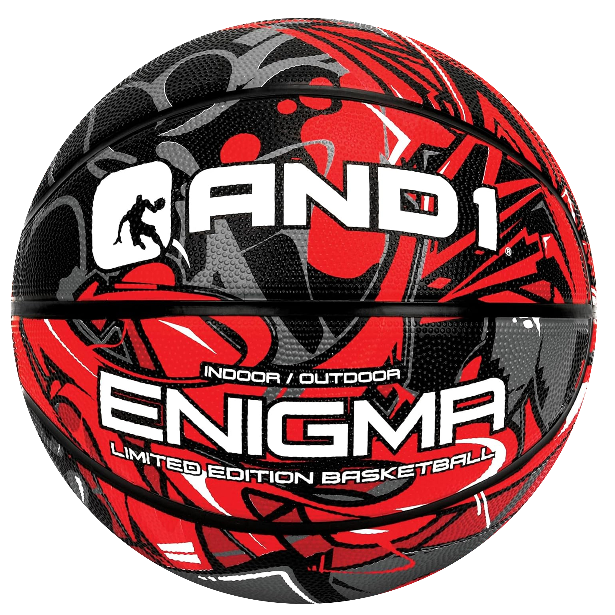 AND1 Enigma Basketball: Official Regulation Size 7 (29.5 inches)