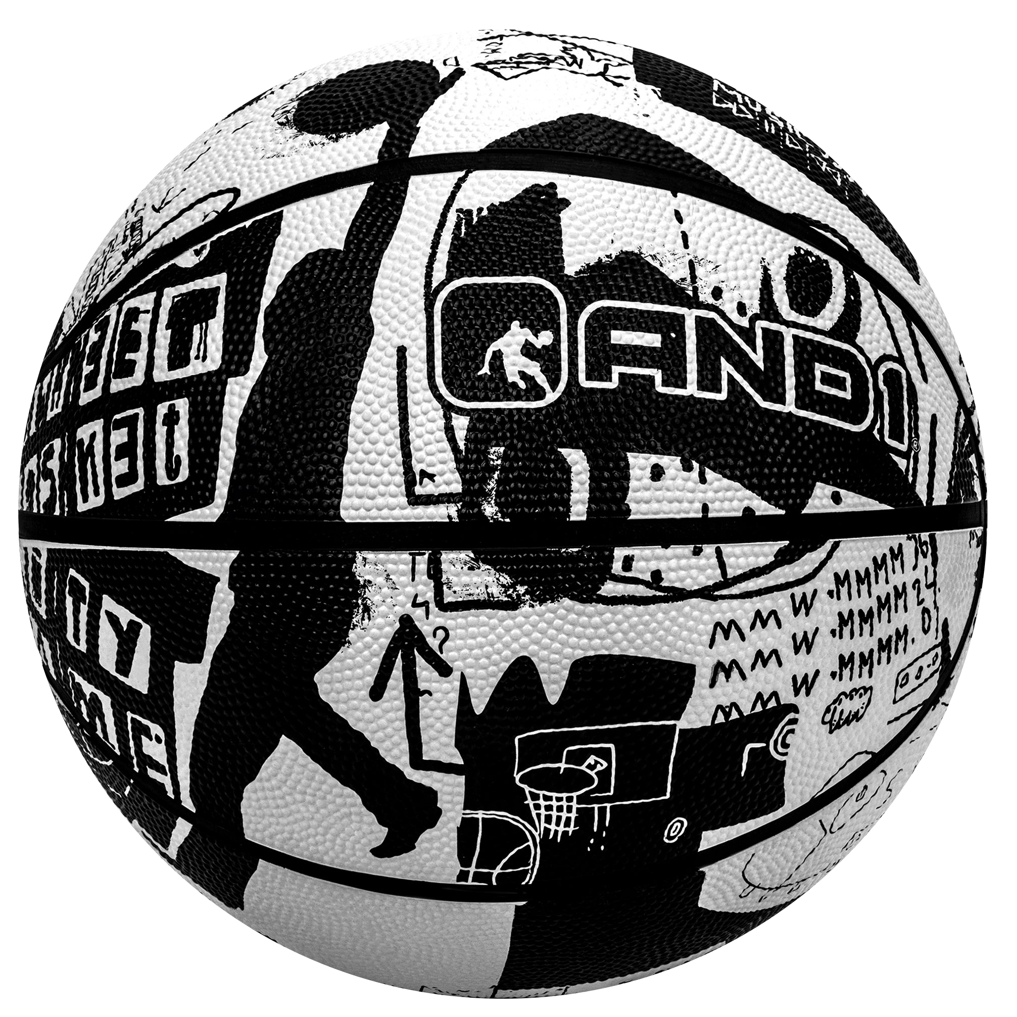 AND1 Street Art Basketball: Official Regulation Size 7 (29.5 inches)