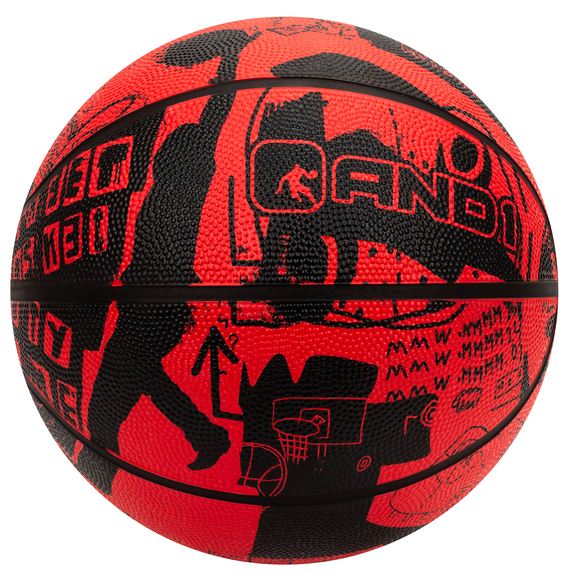 AND1 Street Art Basketball: Official Regulation Size 7 (29.5 inches)