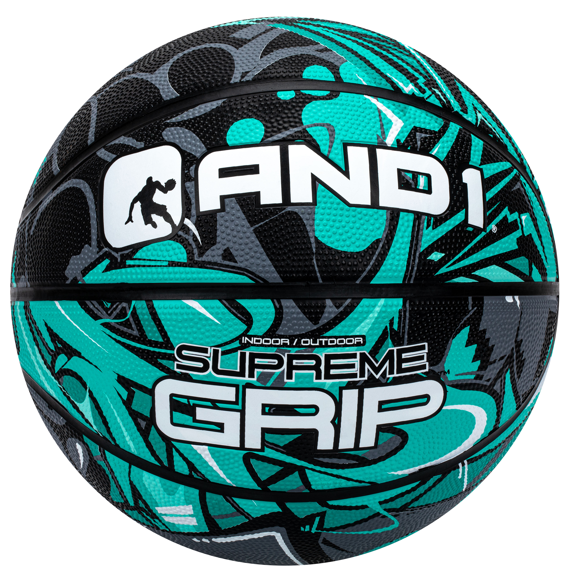 AND1 Supreme Grip Basketball: Official Regulation Size 7 (29.5 inches)