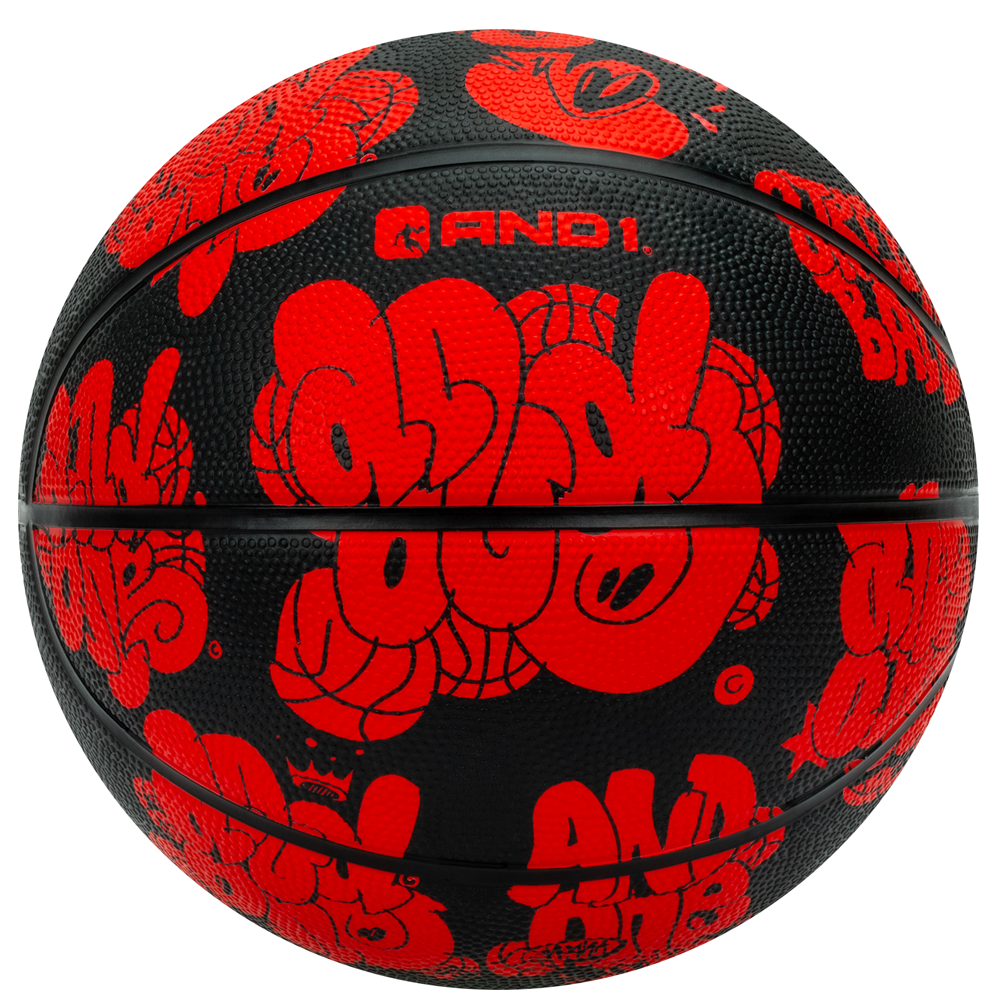 AND1 Toss Up Basketball: Official Regulation Size 5 (27.5 inches)