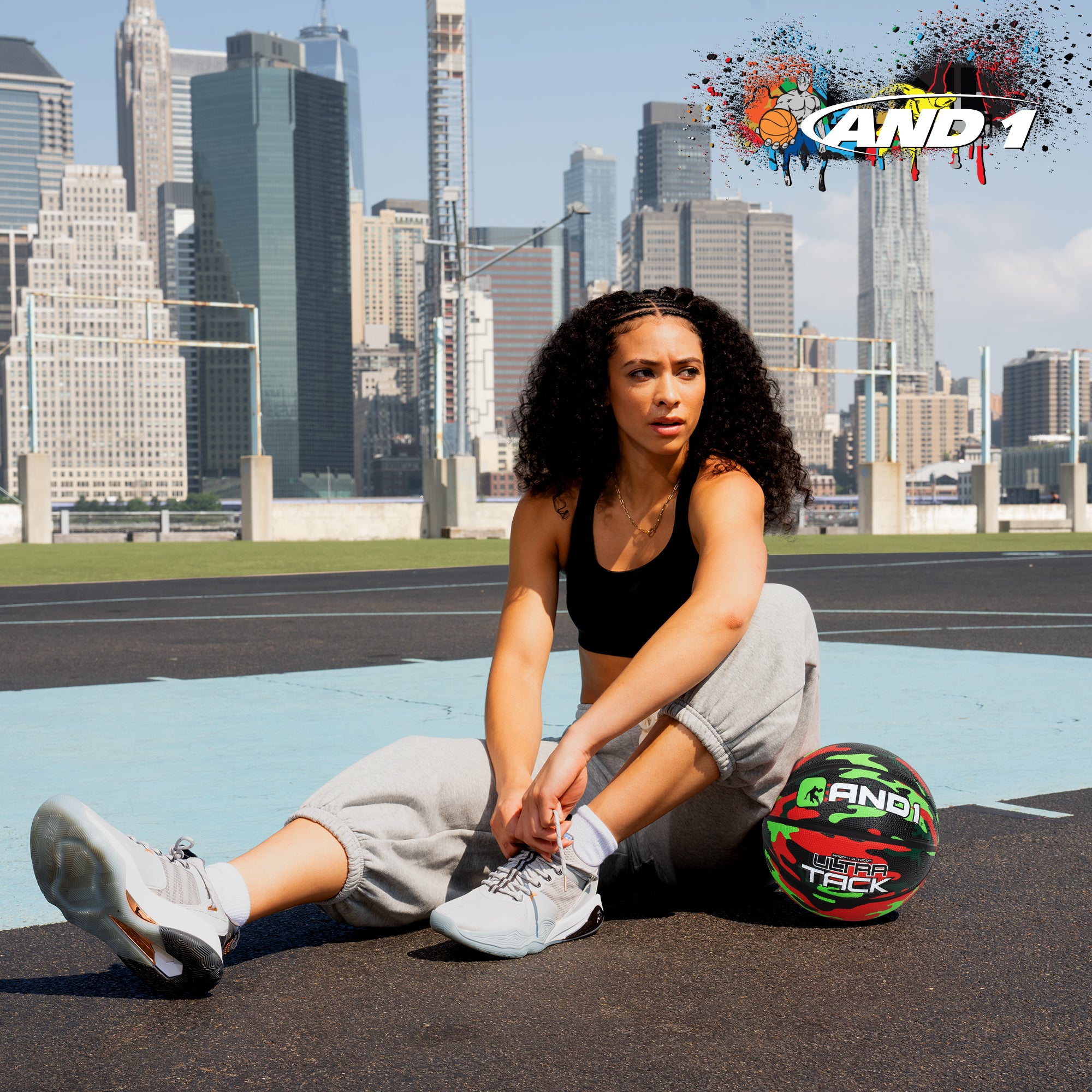 AND1 Ultra Grip Basketball: Official Regulation Size 7 (29.5 inches)