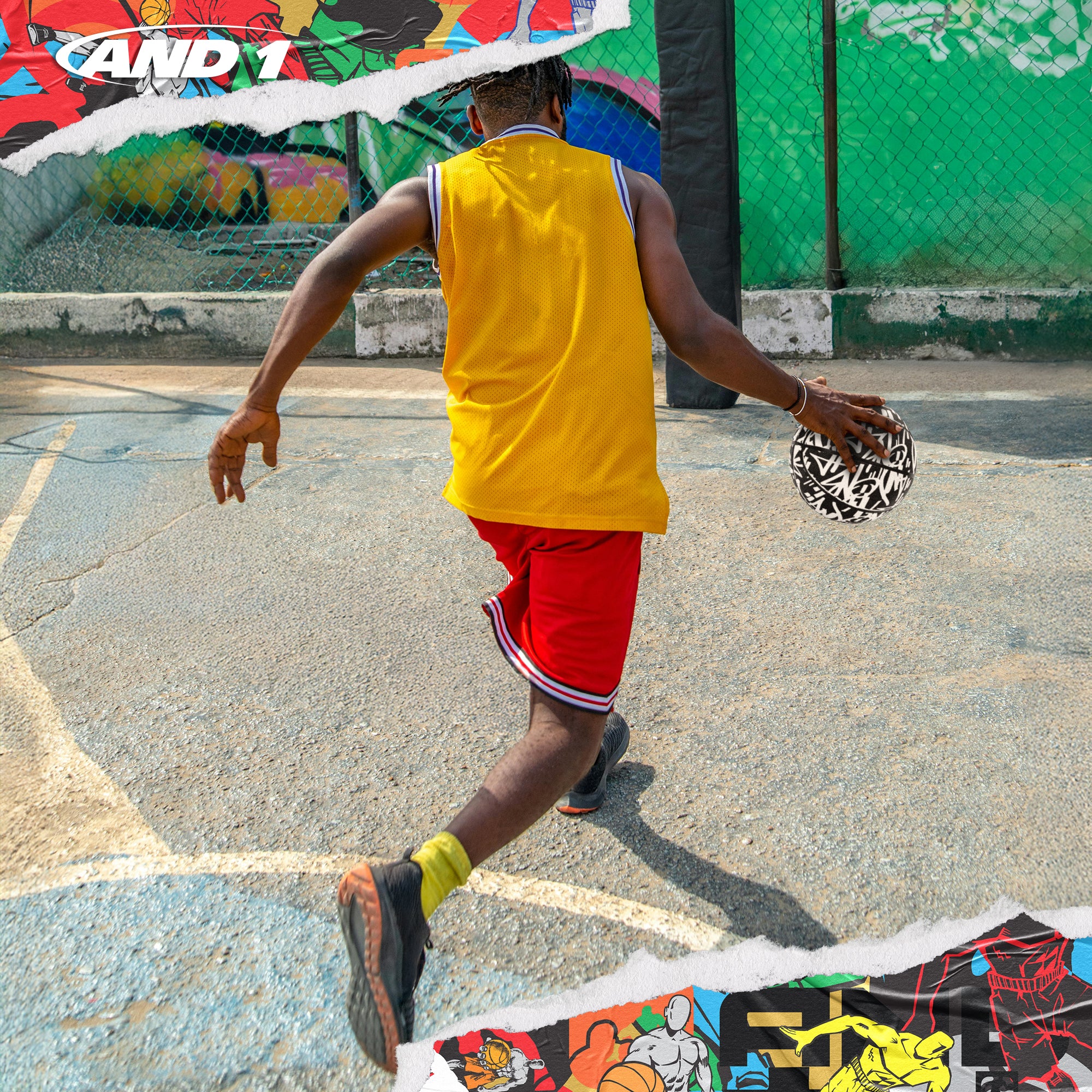 AND1 Street Ink Basketball: Official Regulation Size 7 (29.5 inches)
