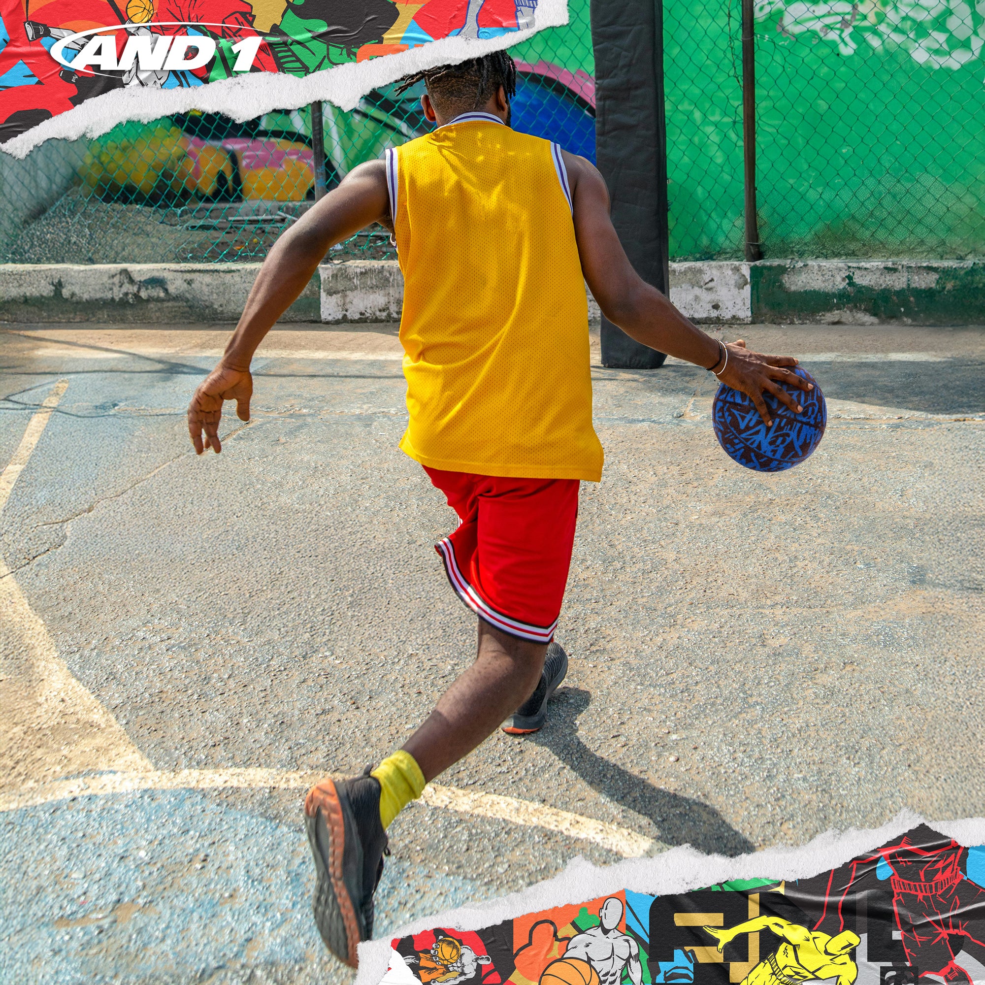 AND1 Street Ink Basketball: Official Regulation Size 7 (29.5 inches)