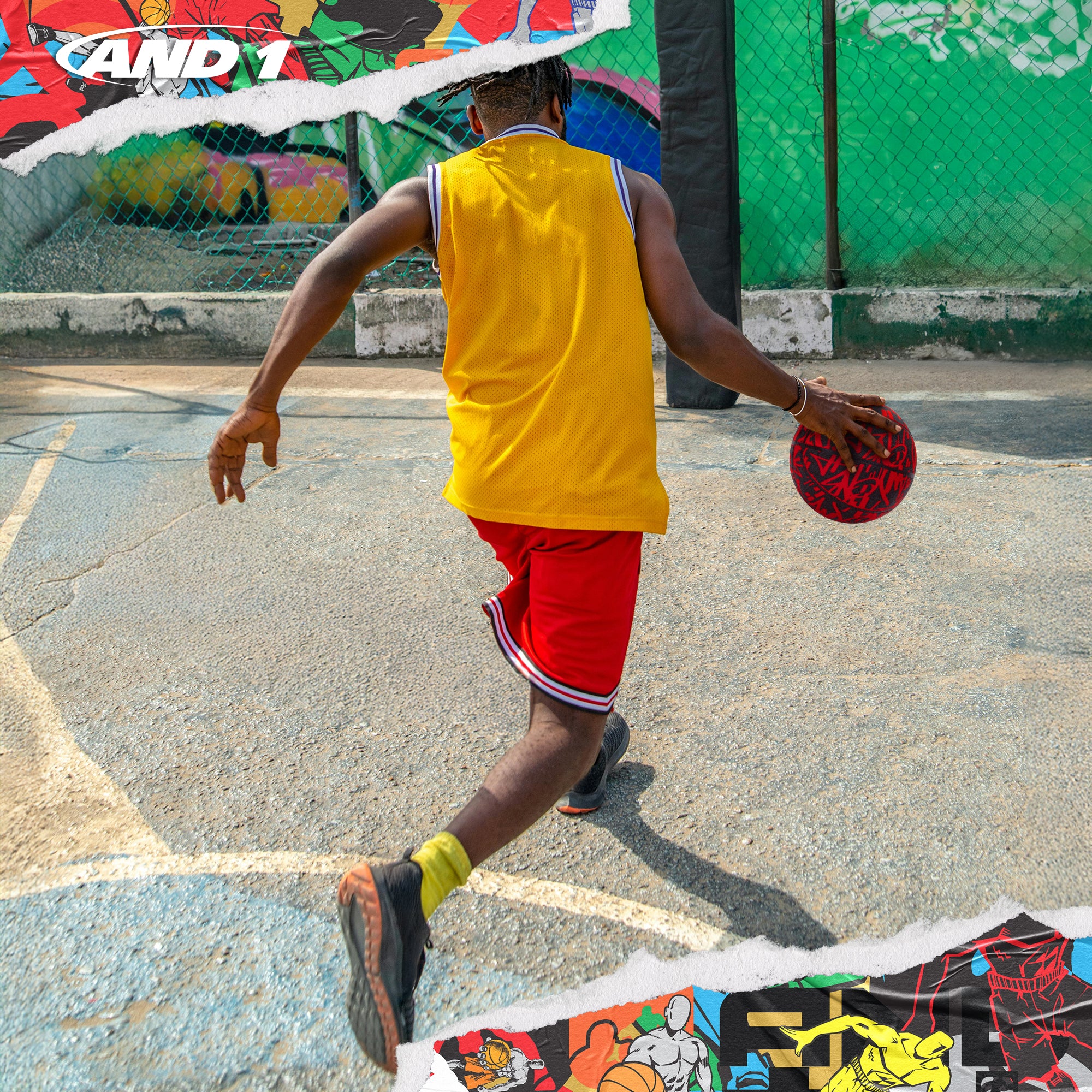 AND1 Street Ink Basketball: Official Regulation Size 7 (29.5 inches)
